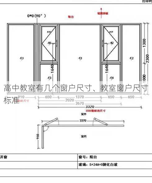 高中教室有几个窗户尺寸、教室窗户尺寸标准