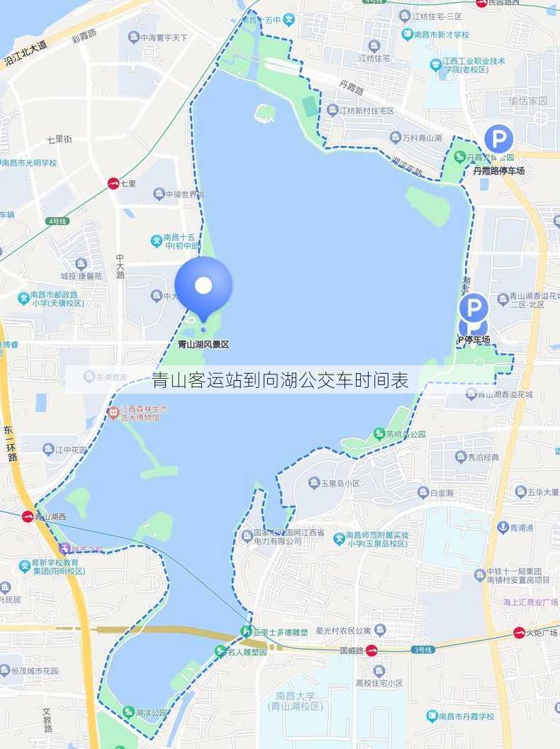 青山客运站到向湖公交车时间表