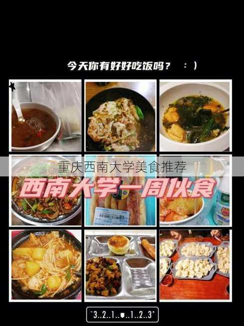 重庆西南大学美食推荐