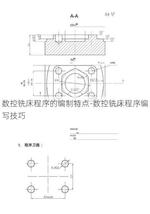 数控铣床程序的编制特点-数控铣床程序编写技巧