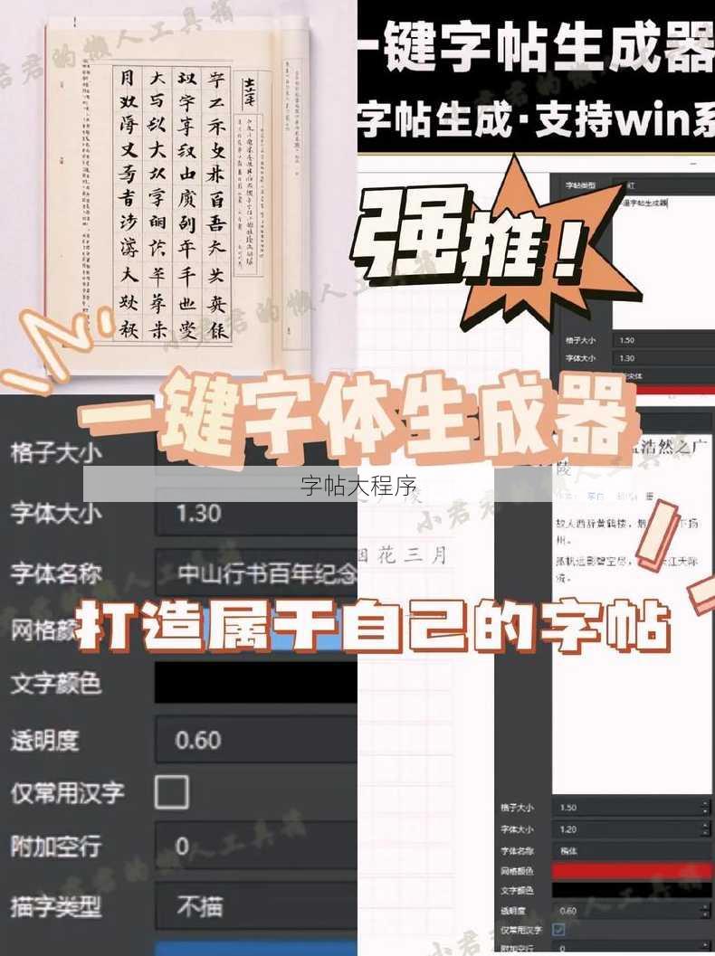 字帖大程序