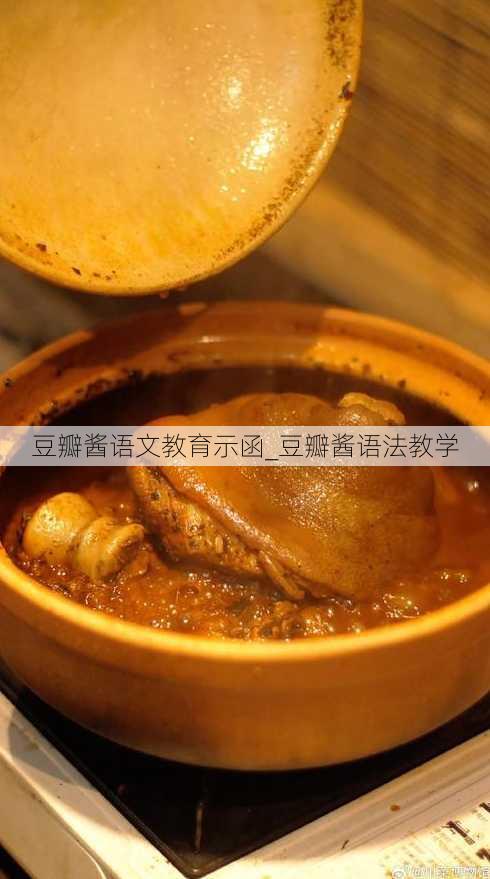 豆瓣酱语文教育示函_豆瓣酱语法教学