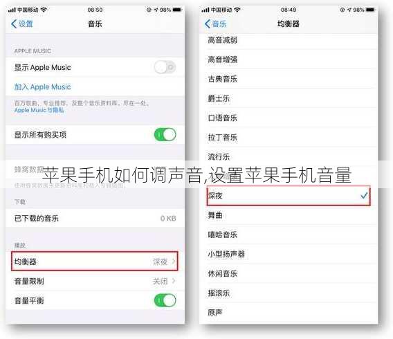 苹果手机如何调声音,设置苹果手机音量