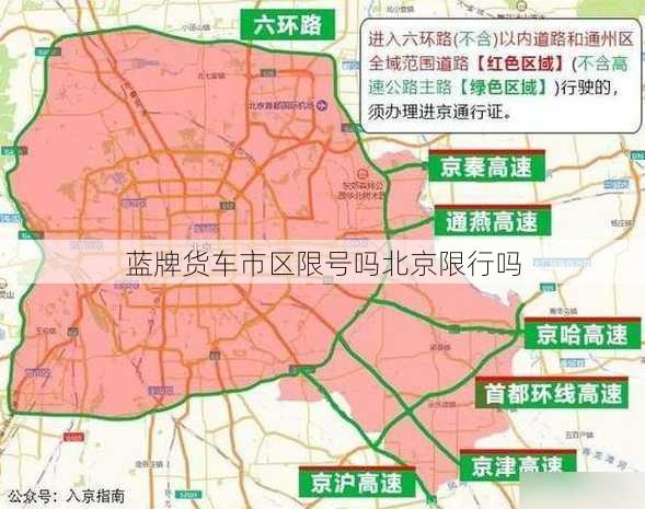 蓝牌货车市区限号吗北京限行吗