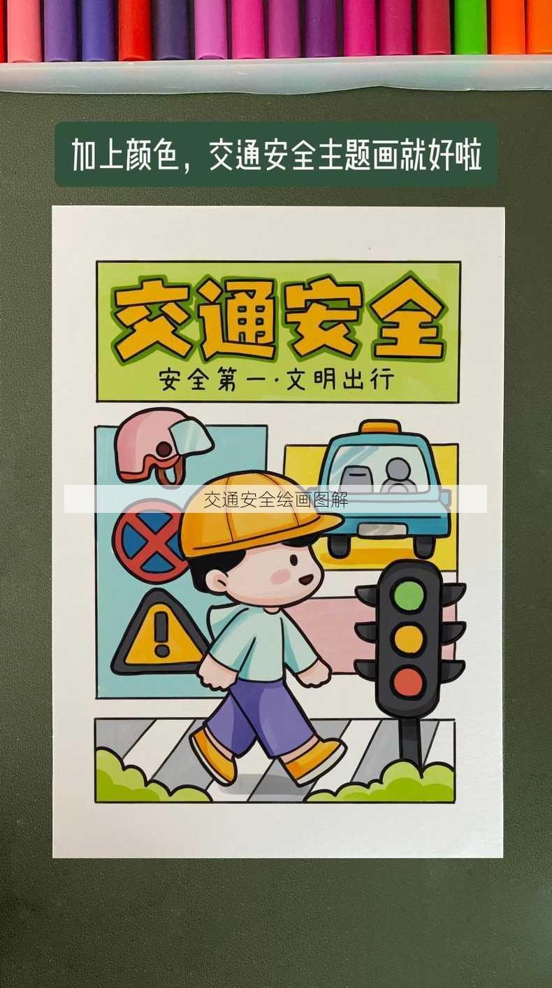 交通安全绘画图解