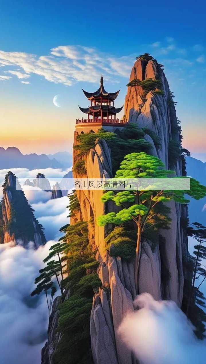 名山风景高清图片