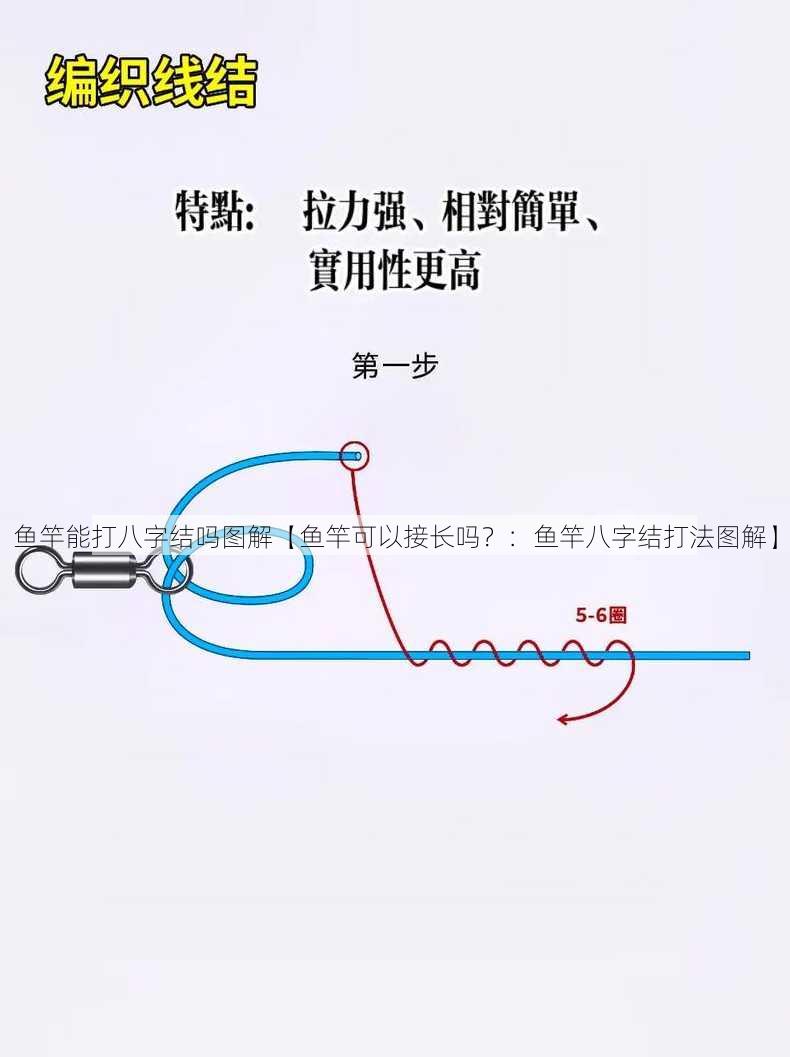 鱼竿能打八字结吗图解【鱼竿可以接长吗？：鱼竿八字结打法图解】