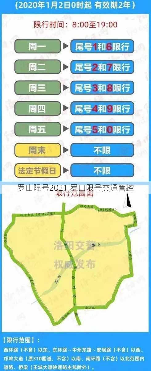 罗山限号2021,罗山限号交通管控