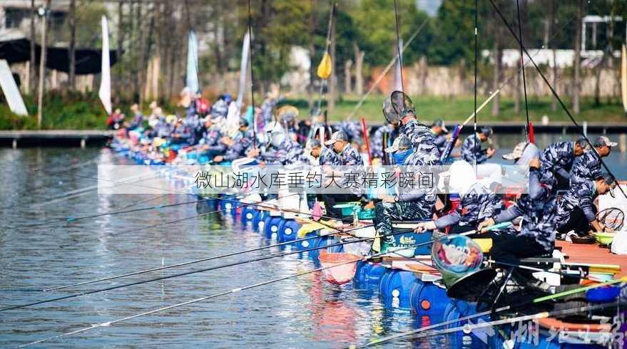 微山湖水库垂钓大赛精彩瞬间