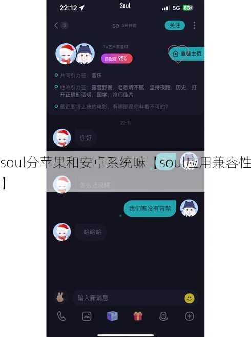 soul分苹果和安卓系统嘛【soul应用兼容性】