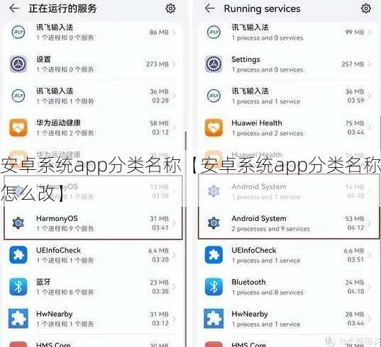 安卓系统app分类名称【安卓系统app分类名称怎么改】