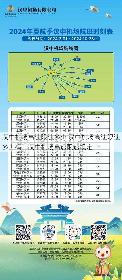 汉中机场高速限速多少 汉中机场高速限速多少码：汉中机场高速限速规定