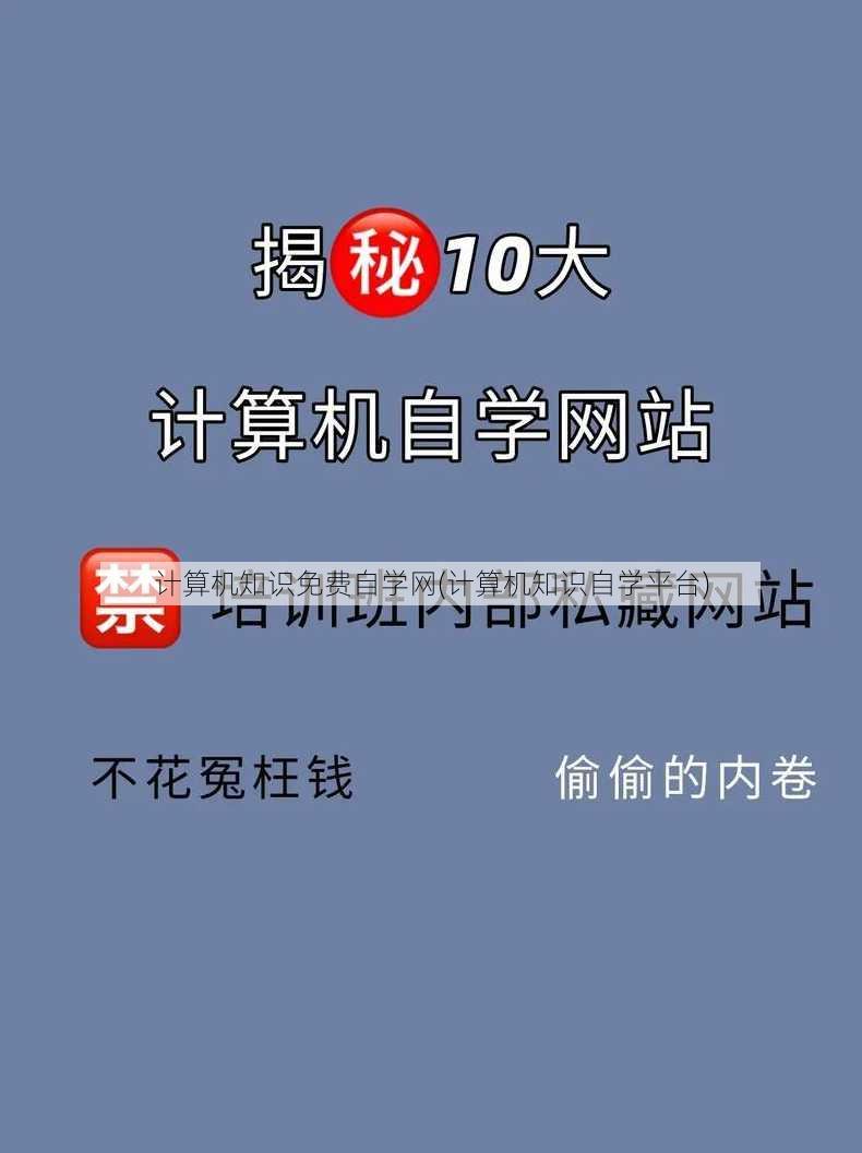 计算机知识免费自学网(计算机知识自学平台)